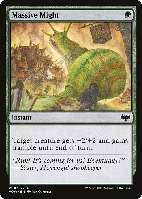 Massive Might 208 Foil