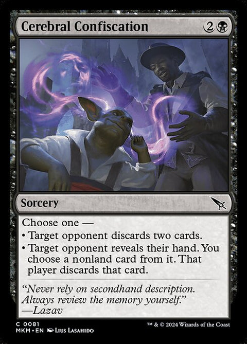 Cerebral Confiscation 81