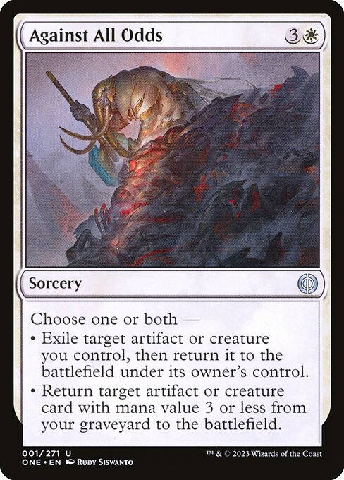 Against All Odds 1 Foil
