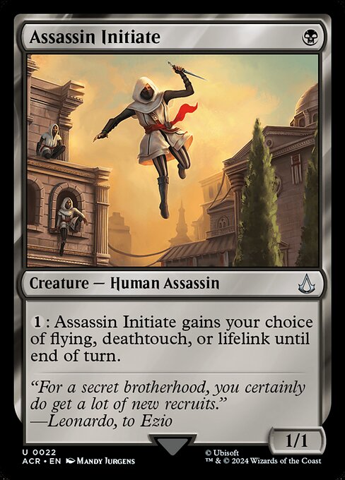 Assassin Initiate 22