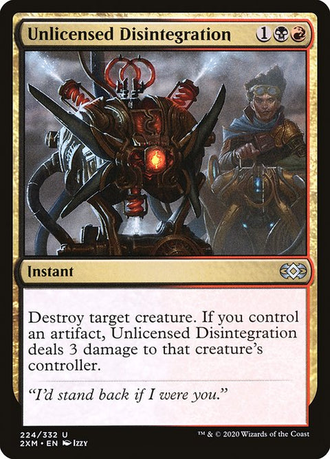 Unlicensed Disintegration 224