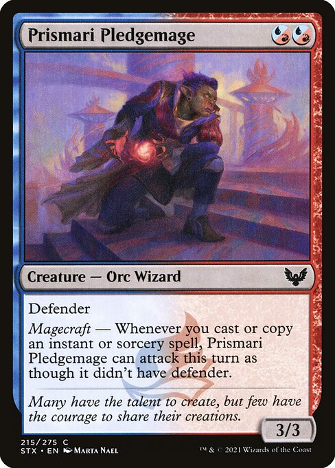 Prismari Pledgemage 215 Foil