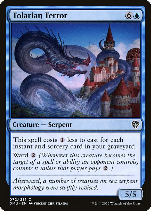 Tolarian Terror 72 Foil