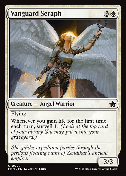 Vanguard Seraph 28 Foil