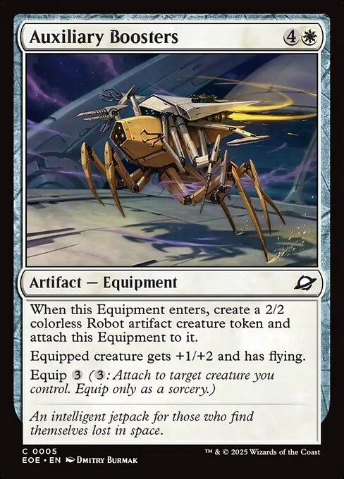 Auxiliary Boosters 5 Foil