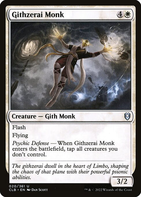 Githzerai Monk 20