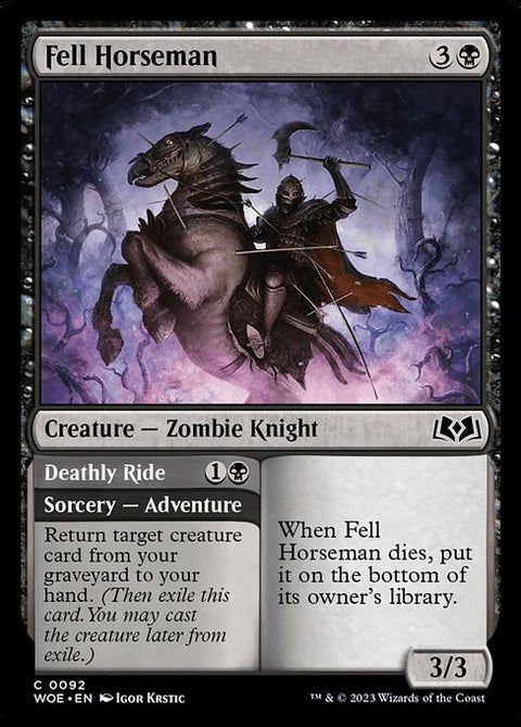 Fell Horseman // Deathly Ride 92 Foil