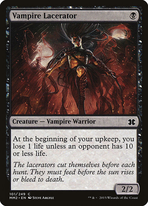 Vampire Lacerator 101