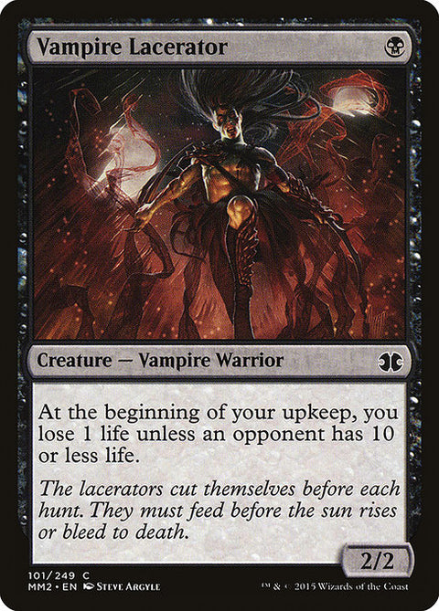 Vampire Lacerator 101