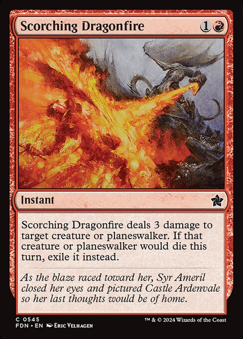 Scorching Dragonfire 545