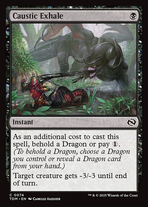 Caustic Exhale 74 Foil