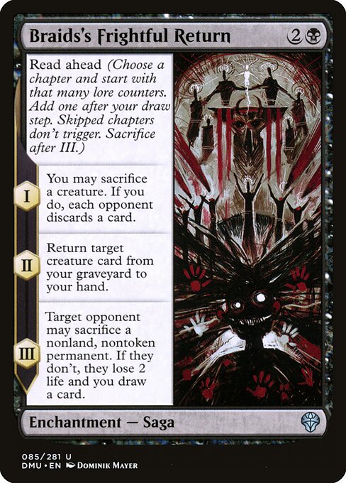 Braids's Frightful Return 85 Foil