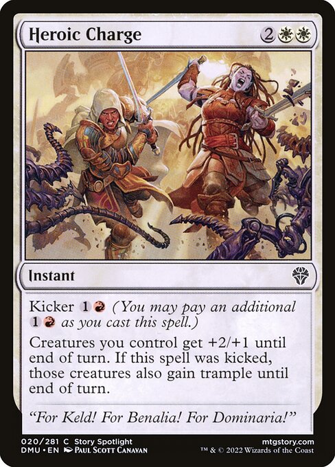 Heroic Charge 20 Foil