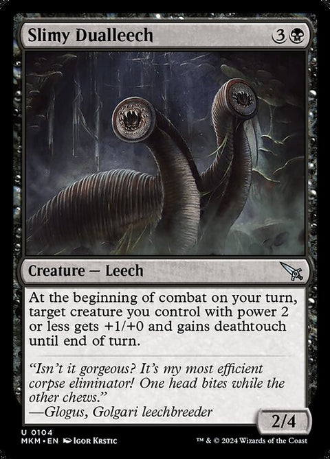 Slimy Dualleech 104
