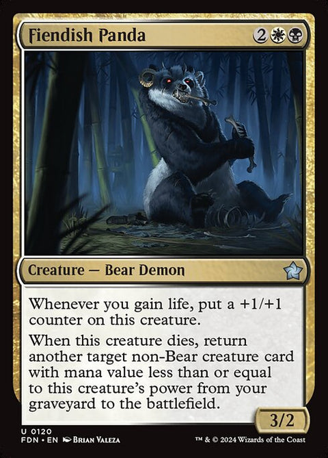 Fiendish Panda 120