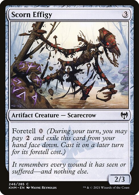 Scorn Effigy 246 Foil