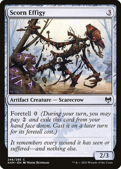 Scorn Effigy 246 Foil