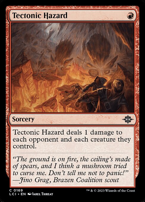Tectonic Hazard 169 Foil