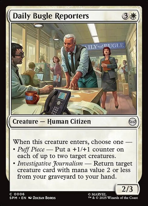 Daily Bugle Reporters 6