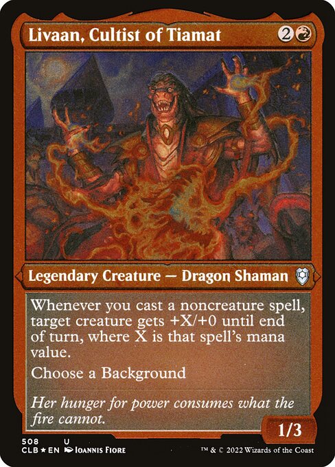 Livaan, Cultist of Tiamat 508