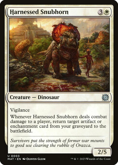 Harnessed Snubhorn 3 Foil