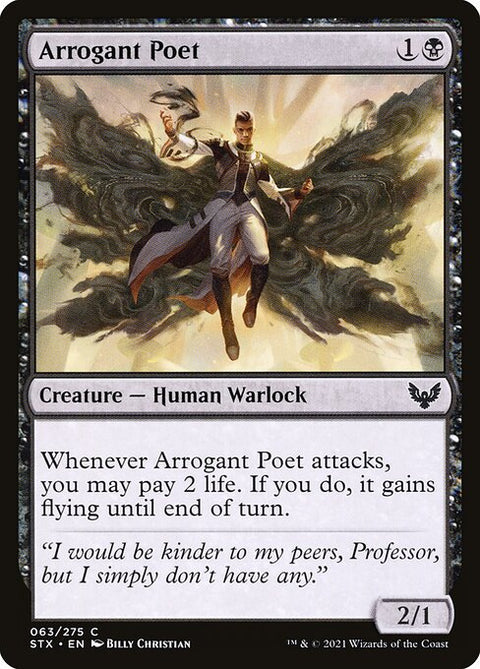 Arrogant Poet 63