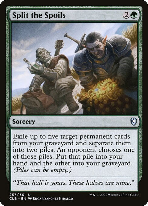 Split the Spoils 257