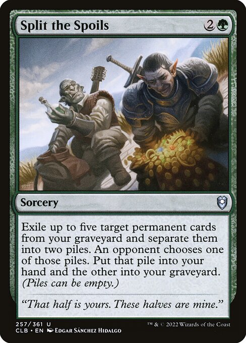 Split the Spoils 257