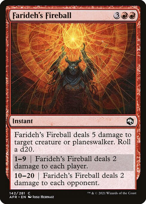 Farideh's Fireball 142