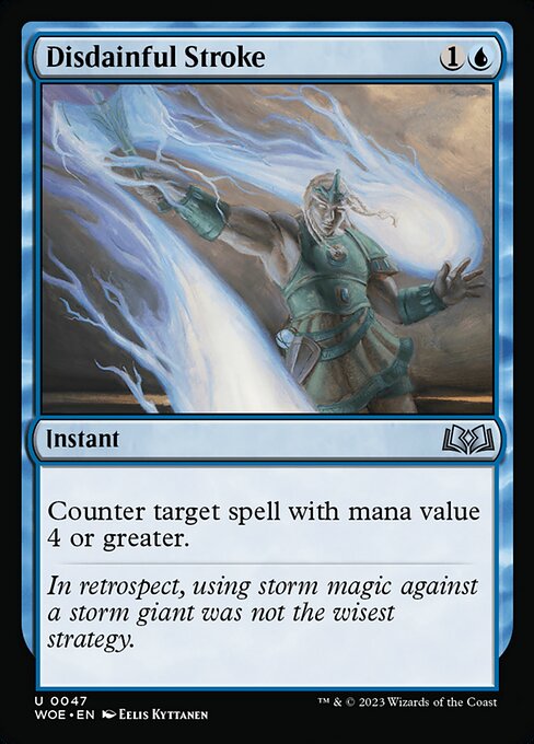 Disdainful Stroke 47 Foil