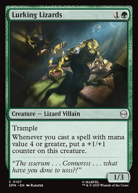 Lurking Lizards 107