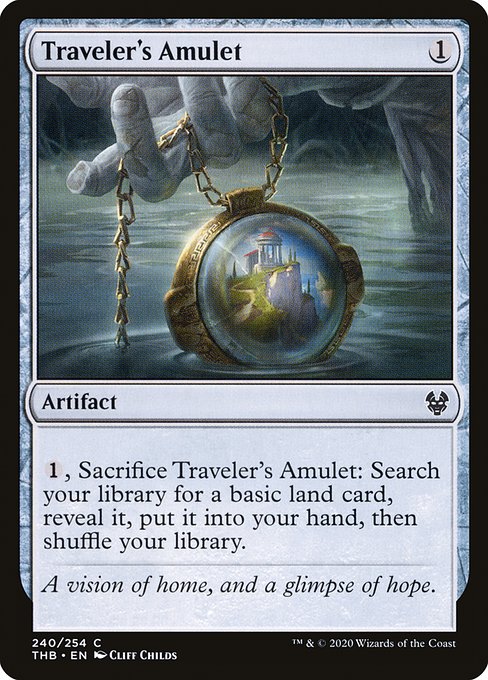 Traveler's Amulet 240 Foil