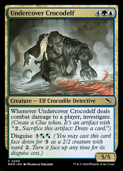 Undercover Crocodelf 239 Foil