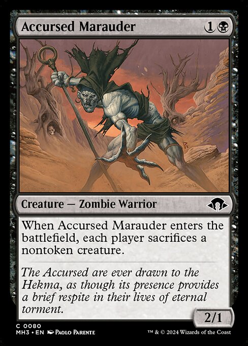 Accursed Marauder 80 Foil