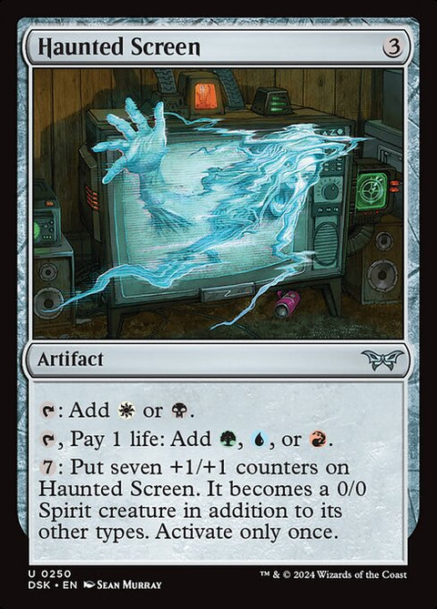 Haunted Screen 250