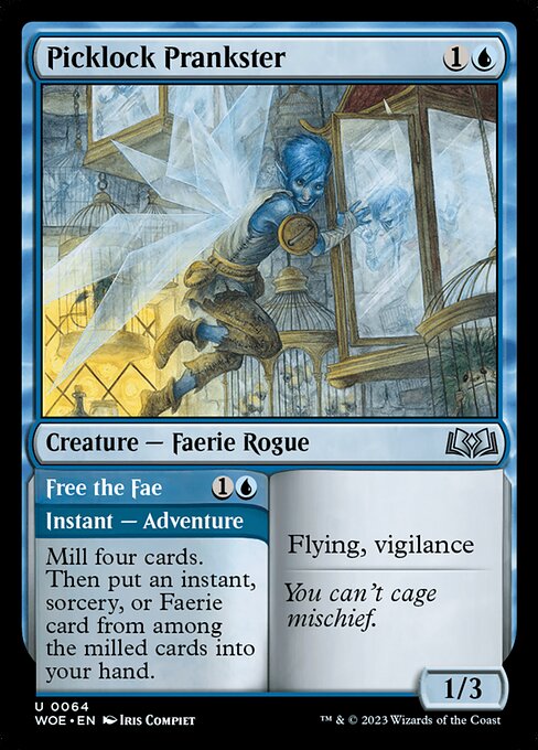 Picklock Prankster // Free the Fae 64 Foil