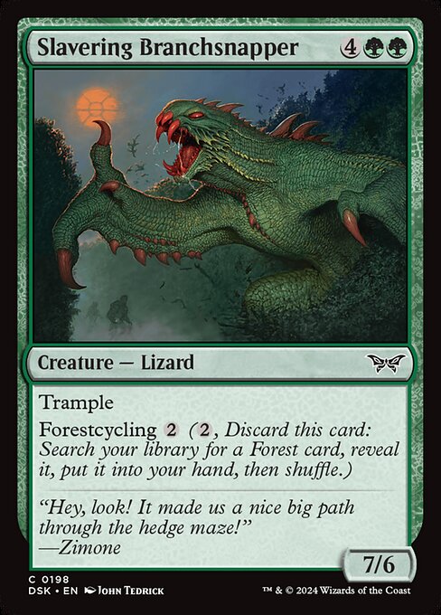 Slavering Branchsnapper 198 Foil