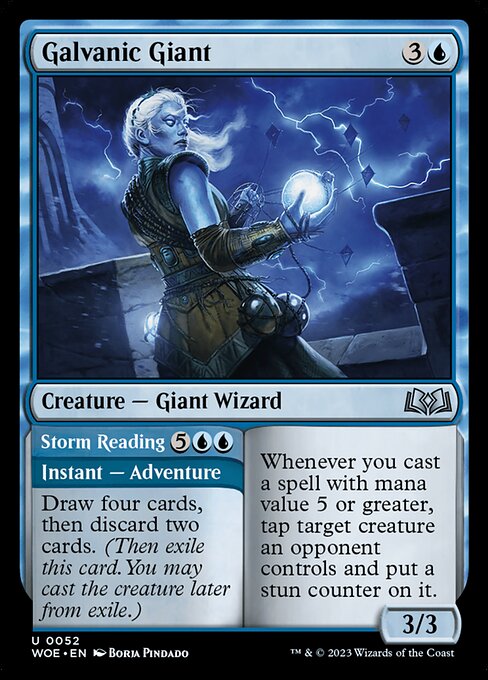 Galvanic Giant // Storm Reading 52 Foil