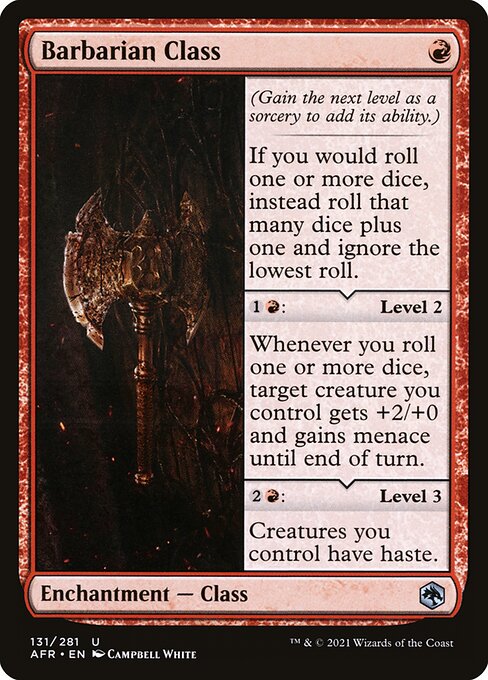 Barbarian Class 131 Foil