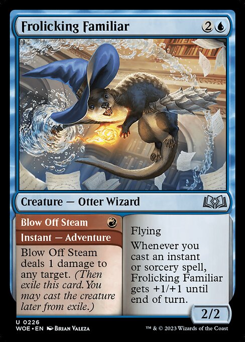 Frolicking Familiar // Blow Off Steam 226 Foil