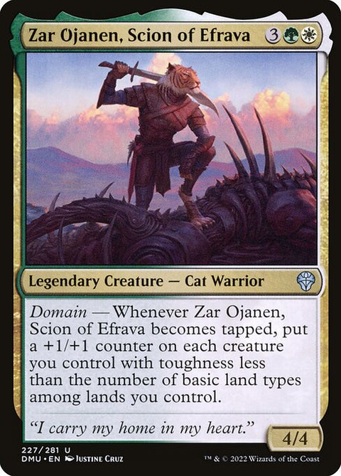 Zar Ojanen, Scion of Efrava 227 Foil