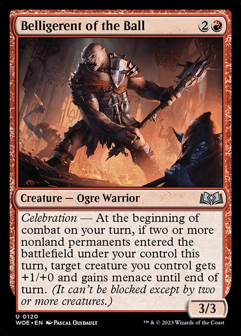 Belligerent of the Ball 120 Foil