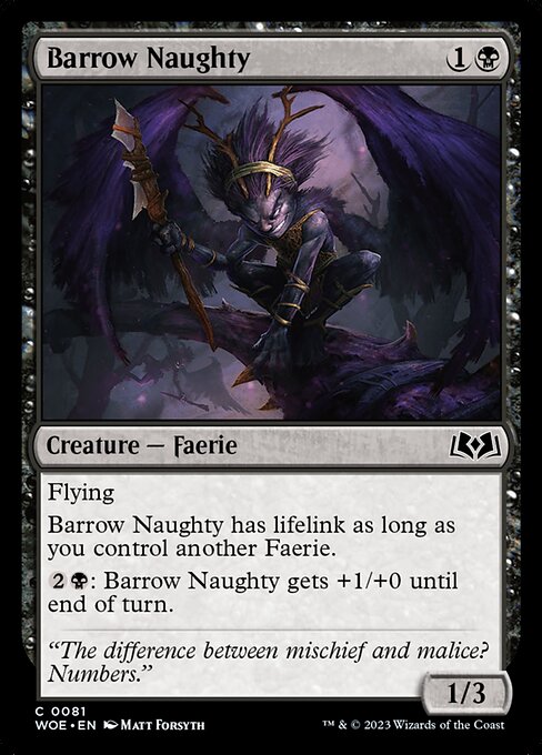 Barrow Naughty 81 Foil