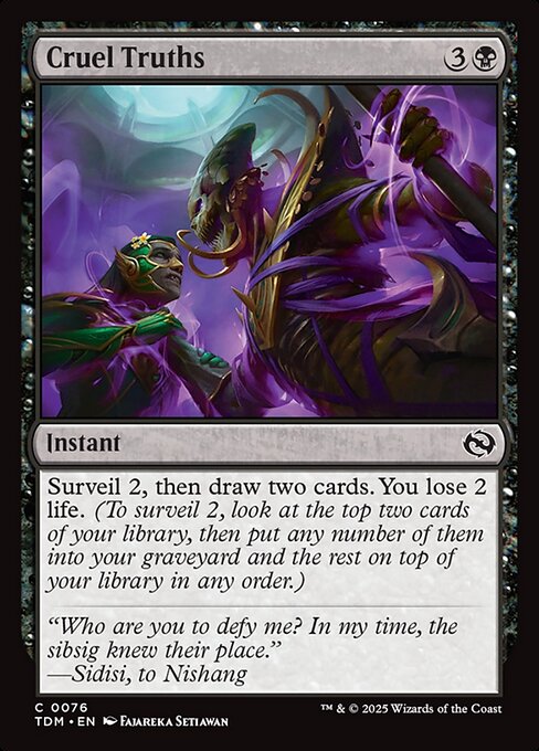 Cruel Truths 76 Foil