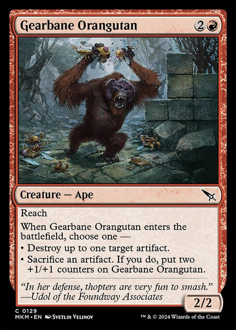 Gearbane Orangutan 129