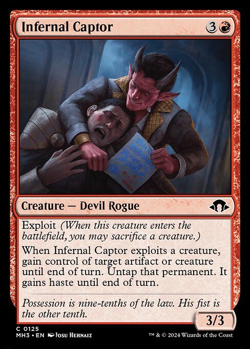 Infernal Captor 125 Foil