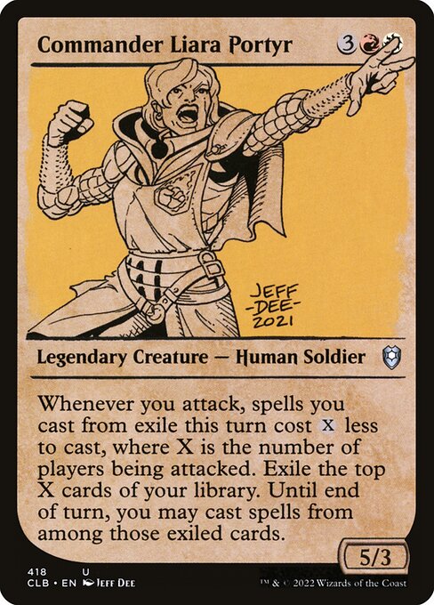 Commander Liara Portyr 418 Foil