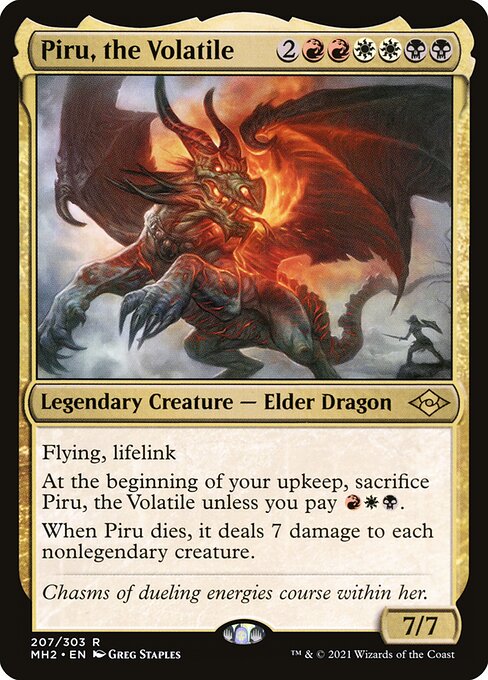 Piru, the Volatile 207 Foil