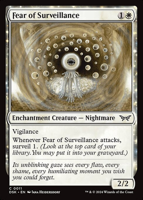 Fear of Surveillance 11 Foil