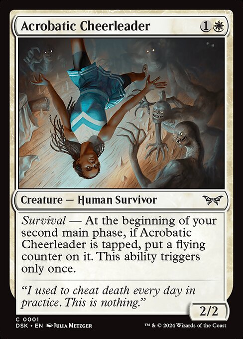Acrobatic Cheerleader 1